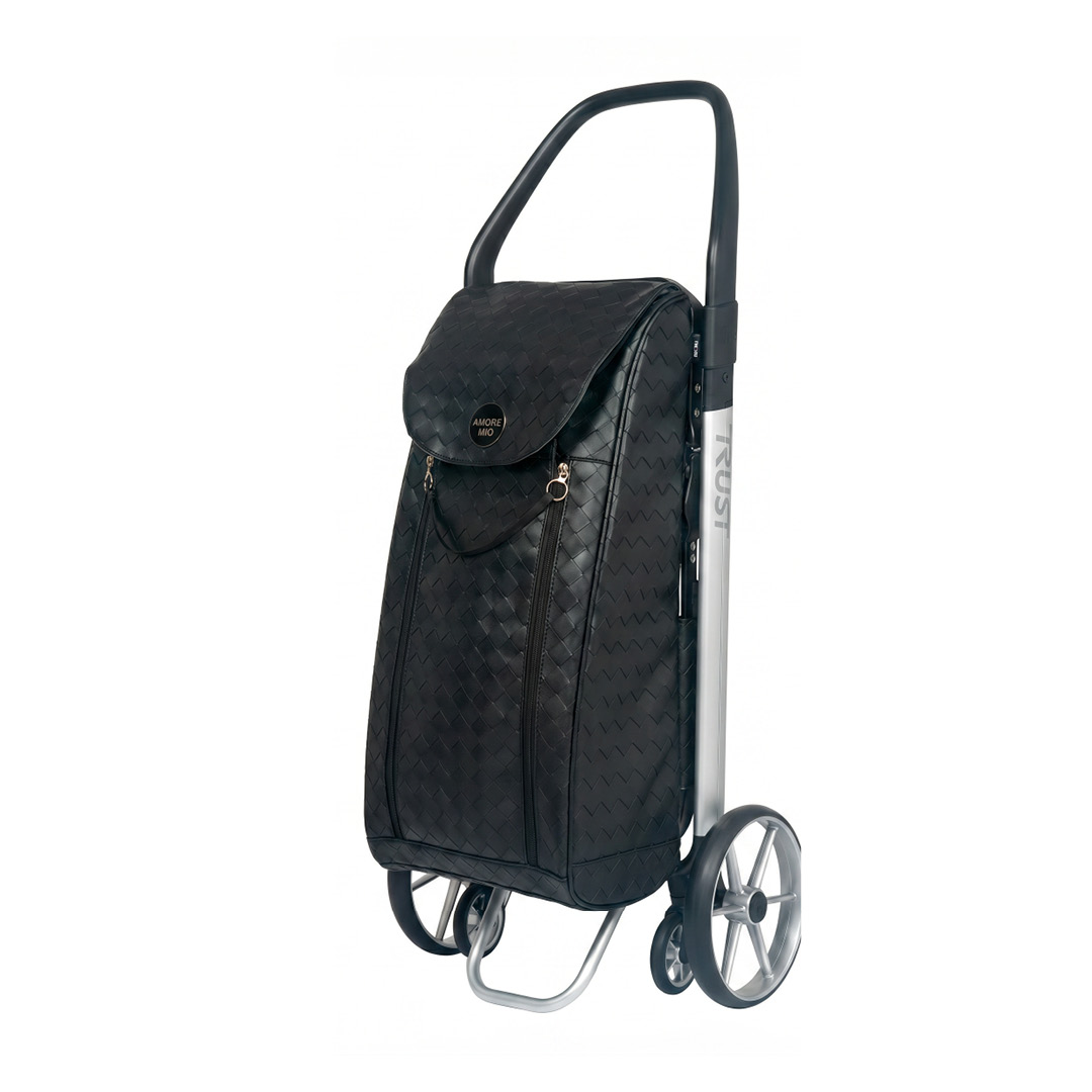 Trust Care Amore Mio 2-i-1 Trillebag med handlevognfunksjon 25L, svart