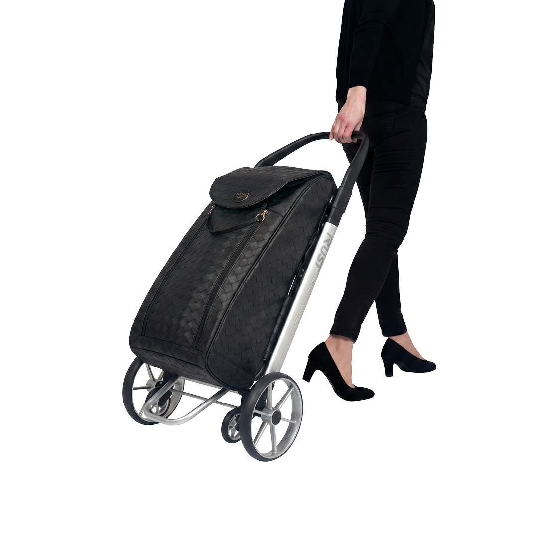 Trust Care Amore Mio 2-i-1 Trillebag med handlevognfunksjon 25L, svart - Bilde 4