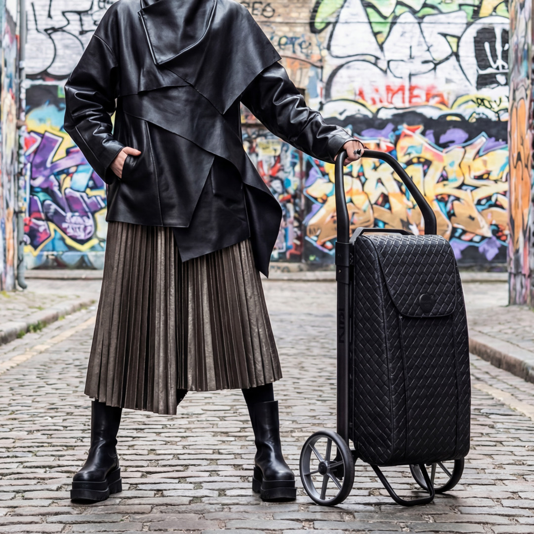 Trust Care Amore Mio 2-i-1 Trillebag med handlevognfunksjon 25L, svart - Bilde 6