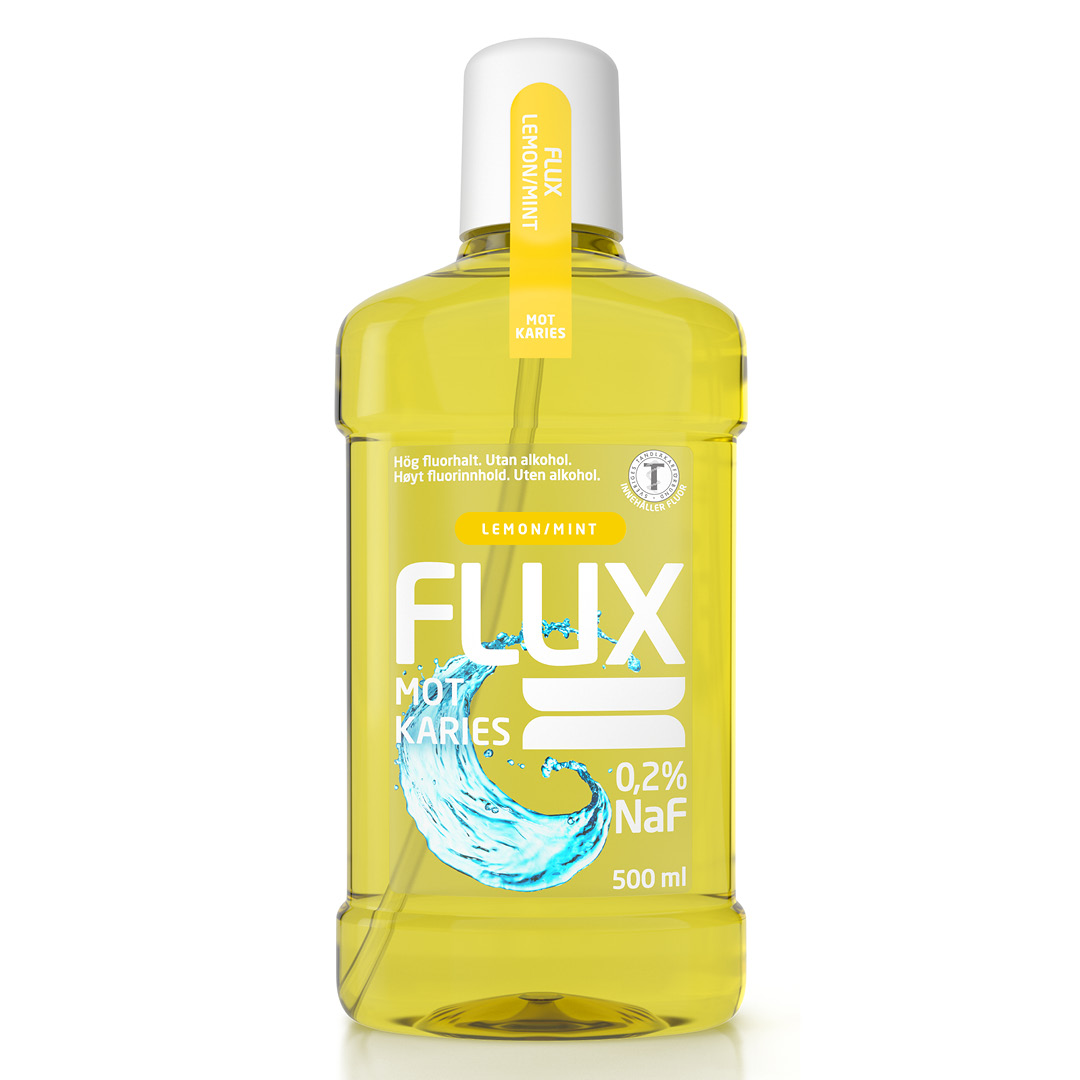 FLUX Fluorskyll Sitron/Mint 500 ml