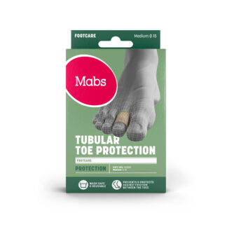 Mabs Tubeformet Tåbeskyttelse M Ø15 mm