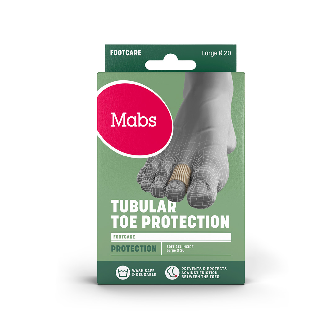 Mabs Tubeformet Tåbeskytter L Ø20 mm