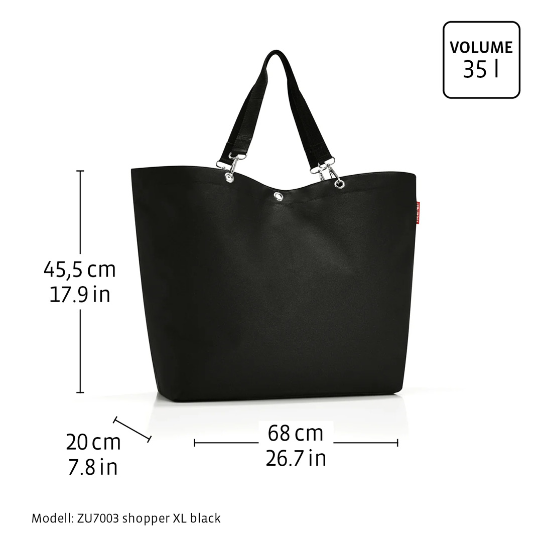 Reisenthel Shopper XL teddy 35L, sand - Bilde 7