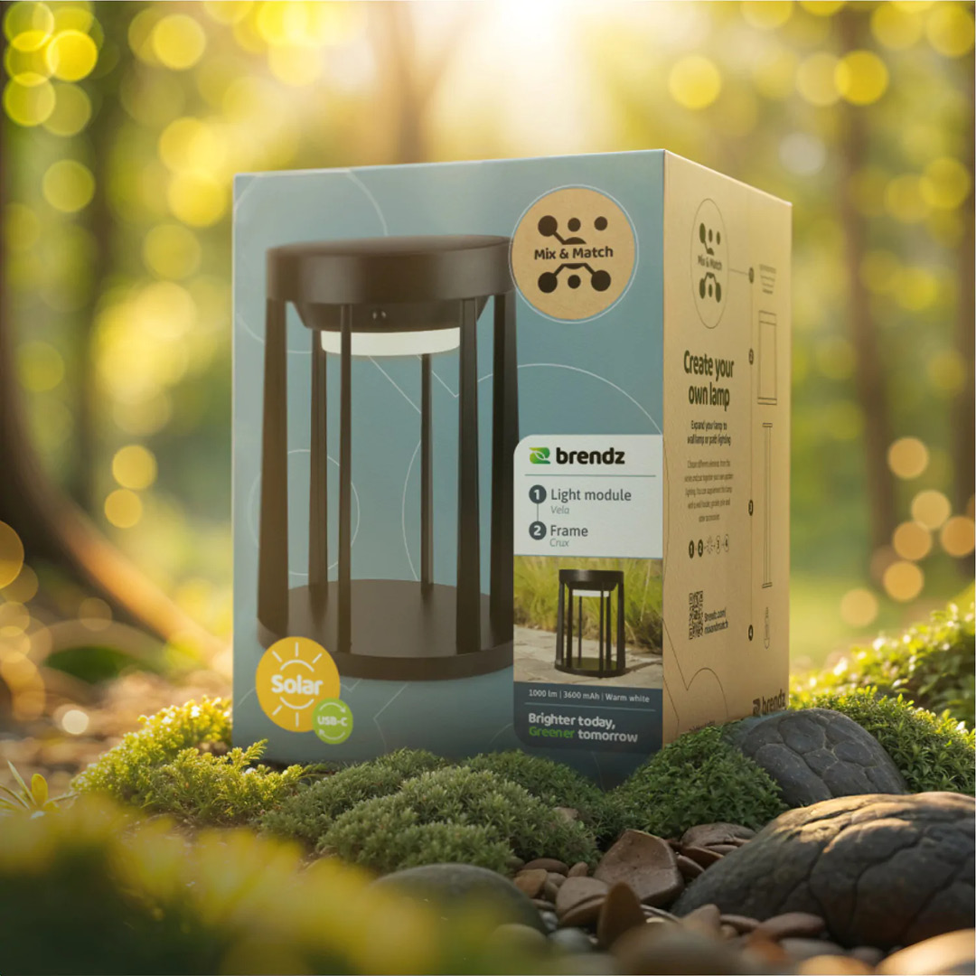 Brendz Mira & Ara solcelle bordlampe - Bilde 4