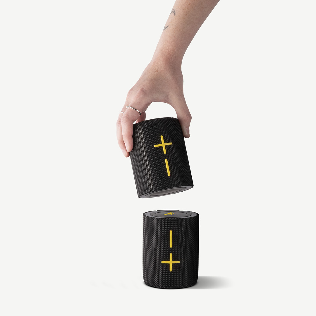Aqiila Soundbird DUO trådløs 2-i-1 Bluetooth-høyttaler - Bilde 7